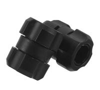 UKCOCO 2pcs 17mm Double Female Ball Mount Adapter with 1/4" Screw Thread, Abs Plastic Camera Mount Parts for Phone and Tripod, Compatibility and Extensive Expansion for Vloggers