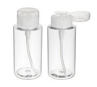 UKCOCO 2pcs 300ml Nail Polish Remover Pump Bottle Dispenser