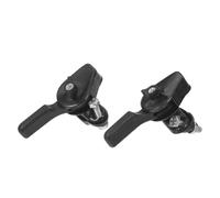 UKCOCO 2pcs Adjustable Throttle Control Lever for Micro Tillers and Power Tillers, Universal Throttle Handle Fits 22-35mm Handlebars, Plastic Material with Quick Response and Precise