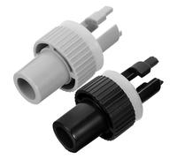 UKCOCO 2pcs Air Valve Adapter for Inflatable Kayak and Boat, Fast Inflate Valve Connector with Six-hole Design, Convenient Pump Accessory for Water Sports and Outdoor Use