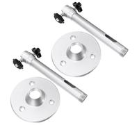 UKCOCO 2pcs Aluminum Alloy Mini Projector Ceiling Mount Brackets Universal Wall and Ceiling Projector Stand Holder for Home and Office Use