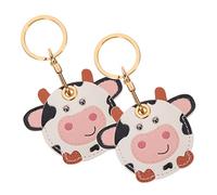 UKCOCO 2pcs Animal Keychain Keychains Clear Mitts Gaming Tag Cute Holder Tracking Device Card Screen Protector Cute Keychain Hidden Holder Charger Buds Anti- Chain Fob Cartoon Keychain