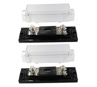 UKCOCO 2Pcs ANL Fuse Holder with 250 Amp Fuse, Secure In-Line Install