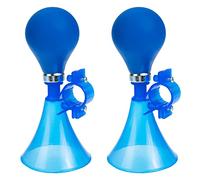 UKCOCO 2Pcs Bike Horn Squeeze Plastic Air Bell for Bicycles Scooters Loud Tone Lightweight Durable for Boys