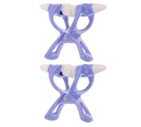 UKCOCO 2pcs Blue Plastic Nose Shaper Clip Nose Bridge Corrector Lifter Beauty Tool for Portable Shaping Device for Wide Facial Exerciser for Beauty
