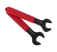 UKCOCO 2pcs CNC Lathe Er11a Collet Wrench with Anti-Slip Handle, High Precision Metal Spanner for Er11a Tool Holders and Spindle Nut Maintenance, Suitable for CNC Milling and Engraving