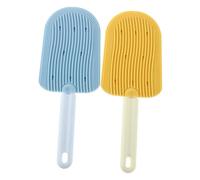 UKCOCO 2pcs Dog Hair Remover Lint Roller Pet Hair Remover Brush Cat Comb for Shedding Control Gentle Massage Reusable