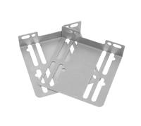 UKCOCO 2pcs Durable Iron Body Bracket Pair for Double Din Car Stereo Installation Kit Stable Navigation Audio Mounting Support Sturdy Fixed Brackets Suitable for Kia Dvd Audio