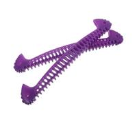 UKCOCO 2pcs Elastic Ice Skate Blade Covers and Adults - Stretchable Figure and Hockey Skate Protectors Soft Purple Guards for Recreational and Training Use