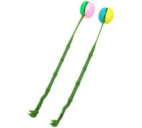 UKCOCO 2pcs Ergonomic Back Scratcher Plastic Massage Hammer Lightweight and Convenient Use for Body Itch Relief and Relaxation