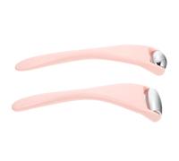 UKCOCO 2Pcs Face Massage Rollers Set Aging Facial Roller for Eye Puffiness Relief Dark Circles Reduction Durable Massage Tools for Skin Care