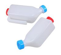 UKCOCO 2pcs Farm Feeding Bottle Multi-Functional Lamb Nursing Tools Reusable Livestock Milk Feeder Hanging Goat Milk Feeder Calf Bottle 850ml