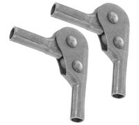 UKCOCO 2pcs Foldable Sofa Angle Adjuster with 3-Gear Adjustment, Strong Supporting Iron Hinge for Beanbags and Canvas Chairs, Suitable for Transition from Bed to Sofa, Self-Locking