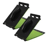 UKCOCO 2pcs Guitar String Cleaner and Scrubber for String Instruments Reusable Black Plastic Guitar Accessories Easy to Carry for Acoustic Electric Bass Portable for On-the-go Use