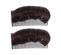 UKCOCO 2pcs Hair Bun Maker Tool Invisible Hair Comb Volume Inserts for Princess Head Buns