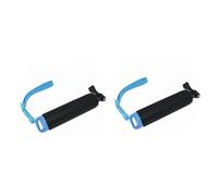 UKCOCO 2pcs Handle Grip with Floating Stick Mount Buoyancy Rod for 5/4/3 Cameras Waterproof Accessory