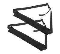 UKCOCO 2pcs High Chair Straps for Baby and Toddler, Secure Safety Harness with Double Protection Design, Made of Cotton and Polyester, Suitable for Mealtime the Go Use