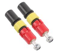 UKCOCO 2pcs Hiking Pole Expansion Tubes Outdoor Hiking Pole Accessories Shock-Absorbing Plastic and Metal Replacement Parts for Walking Sticks with High Strength Engineering, Suitable