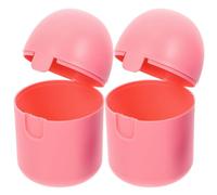 UKCOCO 2pcs Lightweight Pp Storage Boxes for Women Menstrual Cups Organizer, Portable Personal Items Holder with Microwave Steamer Function for Period Travel