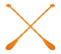 UKCOCO 2pcs Long Reach Shoehorn and Bear Claw Back Scratcher with Comfortable Grip, Portable Plastic Massage Tool for Office and Traveling Use