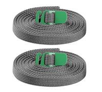 UKCOCO 2pcs Luggage Tie down Straps with Buckle Compact Camping Accessories for Outdoor Hiking Adventure Travel Bundling and Fastening Cargo Random Color