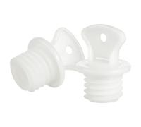 UKCOCO 2pcs Medium 20mm Rubber Hot Water Bag Replacement Stoppers Leakproof Sealing Caps for Portable Hot Water Bottles, Small Heat Therapy Plug for First Aid Use