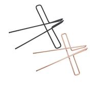 UKCOCO 2pcs Metal Music Book Clamps Sheet Clips Steel Practical Memo Clip to Prevent Page Falling and Fix Music Pages for Composers and Musicians in Windy Environment or Lectures