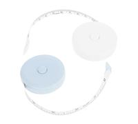 UKCOCO 2pcs Mini Retractable Soft Measuring Tape Compact Portable Tape Measure for Body Clothes Sewing Crafting Accurate Markings