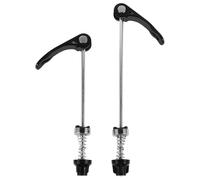 UKCOCO 2pcs Mountain Bike Wheel Hub Skewers Set Quick Release Lever for Rear Wheel Iron Material Black Colour Easy Installation for Enhanced Riding Experience