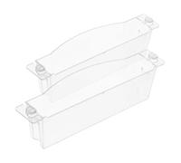 UKCOCO 2pcs Oil Collection Bowl for Range Hood Grease Catcher Oil Tray for Home Kitchen Restaurant Reusable Catcher for Range Hood