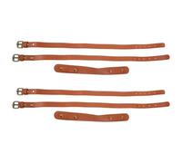 UKCOCO 2pcs Outdoor Blanket Carry Strap Holder with Pu Material, Fast Setup and Snug Fit, Suitable for Beach Mats and Bedrolls, for Hiking and Outdoor Parties
