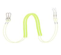 UKCOCO 2pcs Parrot Flying Harness Set with Elastic Spring Steel Leash, 3-meter Retractable Outdoor Bird Training and Traction Rope for Pet Birds