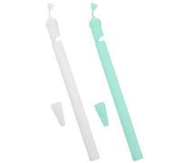 UKCOCO 2pcs Pencil Sleeves for Pencil Lost Protective Covers Cartoon Drop and Scratch-resistant for Boys and Girls and Adults