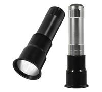 UKCOCO 2pcs Portable Egg Candler Flashlight LED Egg Testing Light for Incubators Suitable for Chicken Duck in Poultry Farming