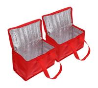 UKCOCO 2pcs Portable Insulated Cooler Bag Outdoor Food Storage Tote for Camping Stylish Lunch Pouch for Work Travel and Picnics Lightweight Easy to Carry