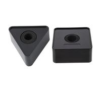 UKCOCO 2Pcs Portable Microphone Logo Flag Station Durable Triangle Square Mic Covers for Interview Presentation Use Lightweight Practical Design for Broadcasting Studios