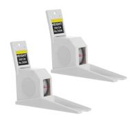UKCOCO 2pcs Portable Retractable Measure Ruler 2 Meters Height Measuring Tape with Space-Saving Wall Design and Sturdy Construction for Pediatric Clinics and Compact Rooms