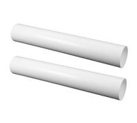 UKCOCO 2pcs Poster Storage Tubes Mailing Tubes for Protecting Posters Prints Maps and Documents Portable Document Holder for Artists Students and Designers