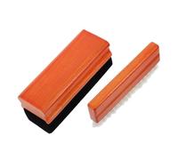 UKCOCO 2Pcs Record Cleaning Brush Set with Handle Static Dust Removal Kit for Turntables Chemical Maintenance for Music Lovers and Collectors