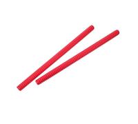 UKCOCO 2Pcs Red Wooden Rhythm Sticks Early Educational Percussion Instrument for Engaging Lummi Sticks for Music and Rhythm Development for Young