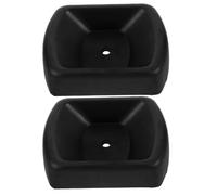 UKCOCO 2pcs Rubber Jack Caster Wheel Dock, Stabilizer Block