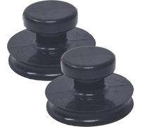 UKCOCO 2pcs Rubber Suction Handle for Tibetan Singing Bowl Easy to Uninstall Design and Long Lifespan, Suitable for Daily Use and Travel, Sturdy Buddha Sound Bowl Accessories