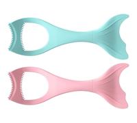 UKCOCO 2pcs Silicone Eye Makeup Tool Set Mascara Shield and Eyelash Assist in Pink Blue, Multipurpose Eyeliner Stencils and Eyeshadow Brush Guards for Precise Eye Makeup Application