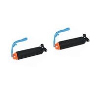 UKCOCO 2pcs Silicone Floating Adjustable Strap Cameras Hand Grip for Surfing Diving Snorkeling Compatible and Series Orange