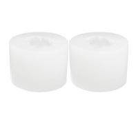 UKCOCO 2pcs Silicone Tangerine Scented Candle Moulds DIY Handmade Candle Mold for Aromatherapy Wax Craft Creative Fruit Shape Suitable for Home Making