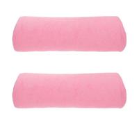 UKCOCO 2pcs Soft Semicircular Nail Art Hand Cushion Pillow with Delicate Knit Surface, High Resilience Fabric Material, Easy to Clean Arm Rest Pillow for Manicure Table Use in Nail Salon