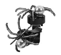 UKCOCO 2pcs Spider Car Vent Clips Air Freshener Diffuser with Black Bling Spider Design for Car Interior Decoration Compatible with Turntable Air Vent