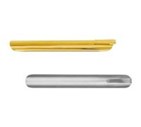 UKCOCO 2pcs Stainless Steel Table Crumb Scraper Set with Fixed Clip Handle, Bread and Crumb Sweeper for Restaurant and Home Cleaning, Bakery and Coffee Shop Essential