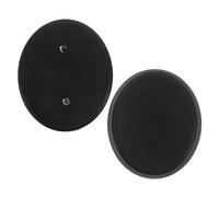 UKCOCO 2pcs Stationary Bike Armrest Pads for Spinning and Exercise Bikes, Ergonomic Plastic Elbow Supports with Screw Mount and 50mm Spacing Distance, for Indoor Cycling and Gym Use