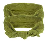 UKCOCO 2pcs Stretchy Pet Dog Headband with Cute Bowknot, Decorative Cloth Hair Accessory for Pets and Horses, for Daily Party and Holiday Use